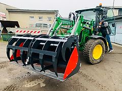 D&D Landtechnika Frontlader für John Deere 2040 / 3040 / 5055 / 6100 / 6510 / frei Hof
