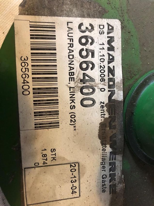 Amazone Laufradnabe links, 3656400