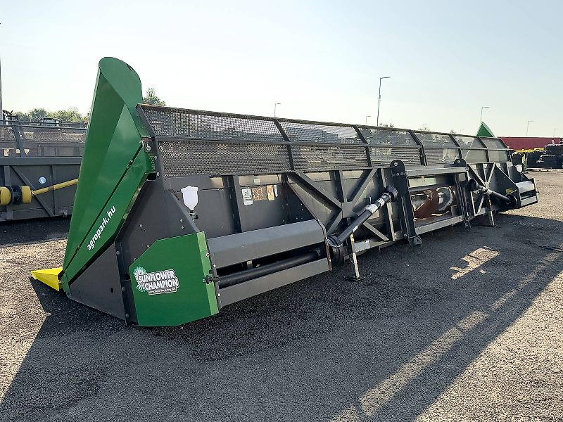 Ziegler Sunflower Champion 12R John Deere 12 row sunflower header, 75 cm row distance, for John Deere S and T combines