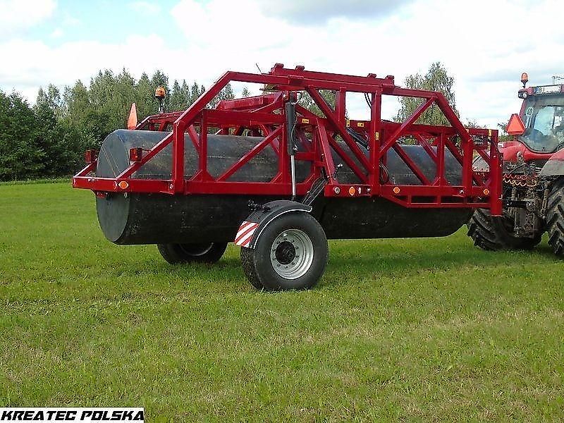 KMZ Wiesenwalze mit Fahrgestell 5m / meadow roller