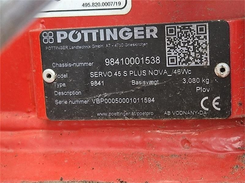 Pöttinger SERVO 45 S PLUS NOVA 6 furet
