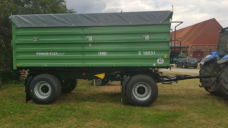 Brantner Z 18051 Aktion -- 800+800 Aufbau mit Plane -- KTL- u. Pulver-Beschichtet