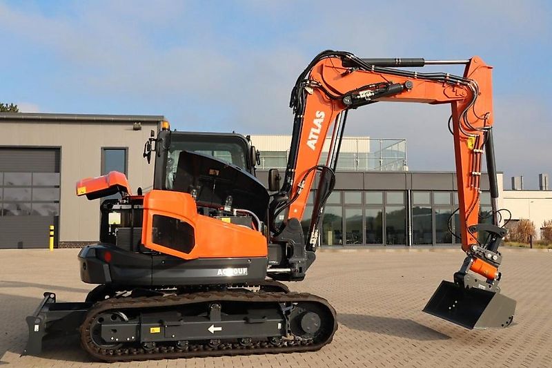 Atlas AC 90 UF-2PB Midibagger,Kompaktbagger, Verstellausleger.