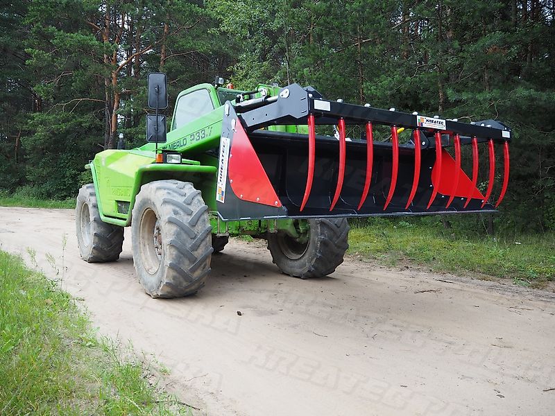 KREATEC Reißschaufel/ Krokoschaufel W2 mit FSDT Zinken und Hardox Schurfleiste