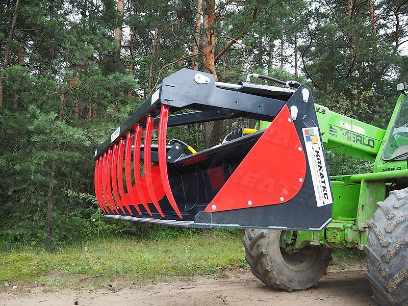 KREATEC Reißschaufel/ Krokoschaufel W2 mit FSDT Zinken und Hardox Schurfleiste