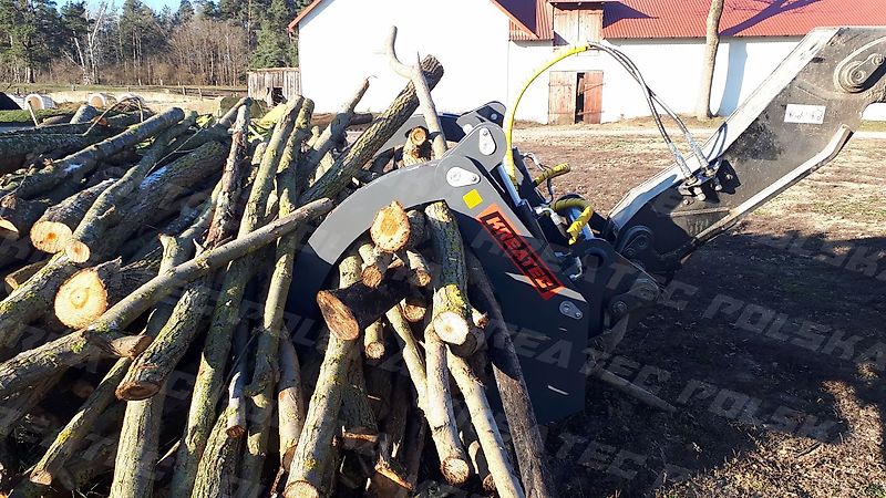 KREATEC Poltergabel doppelt / Forstgreifer/Holzzange