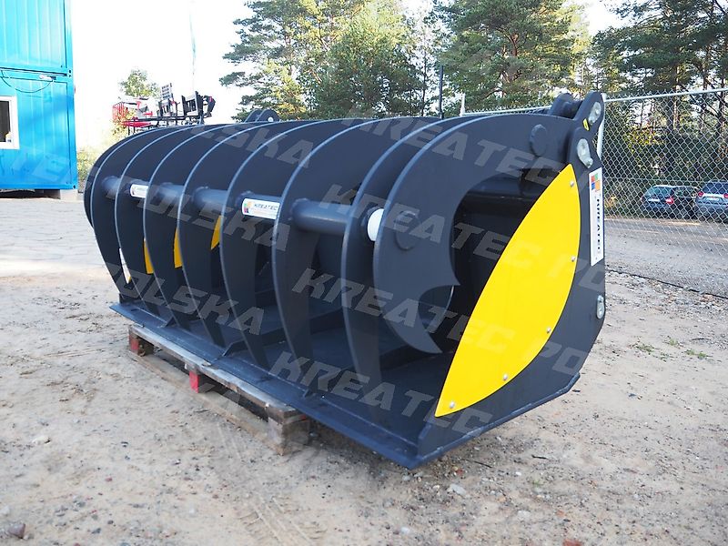 KREATEC Silagebeißschaufel HEAVY für Teleskoplader, Hardox Schurfleiste