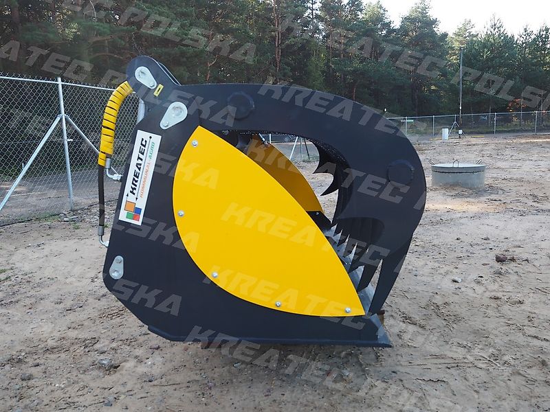 KREATEC Silagebeißschaufel HEAVY für Teleskoplader, Hardox Schurfleiste