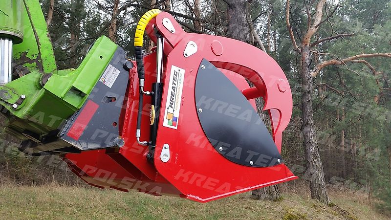 KREATEC Silagebeißschaufel HEAVY für Teleskoplader, Hardox Schurfleiste
